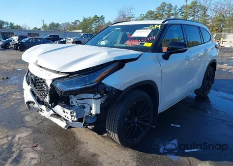 2024 Toyota Highlander Xse z USA, uszkodzony, nr VIN 5TDKDRBH9RS570593